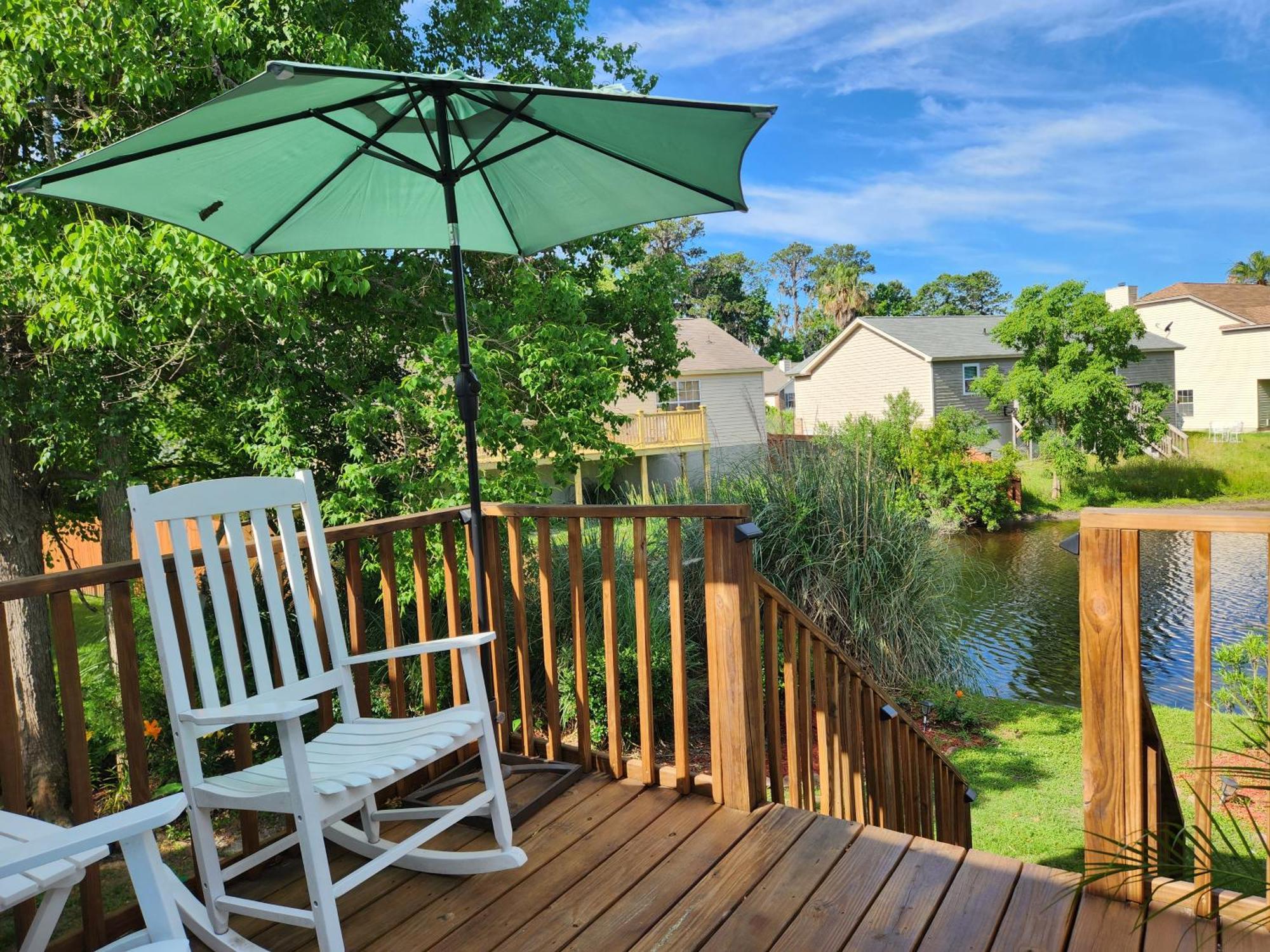 Savannah Lakefront Retreat Near Tybee Beach With King Bed And Free Parking 外观 照片